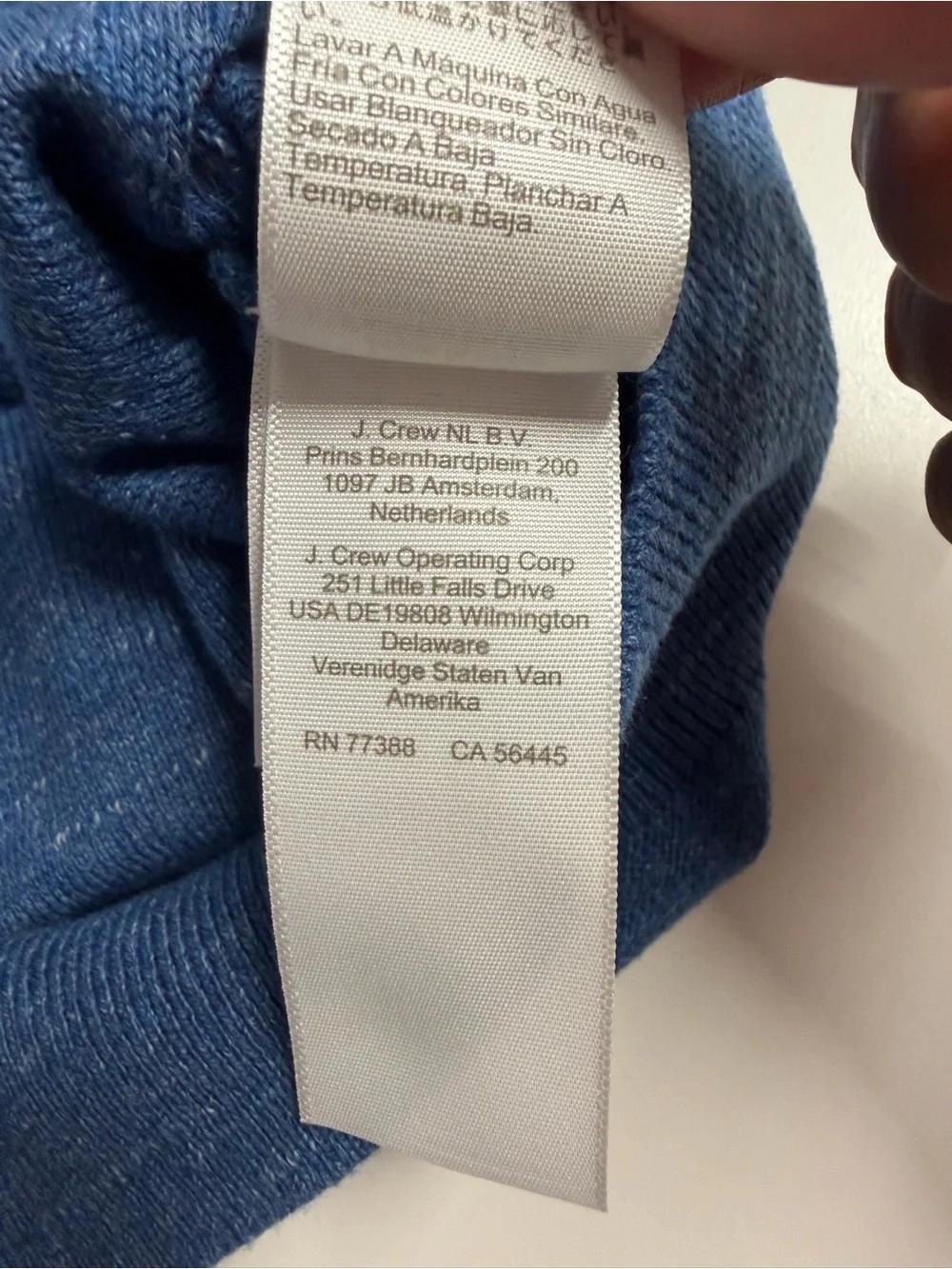 J. Crew Factory men’s cotton raglan sleeve crewneck preppy academia light Flaws